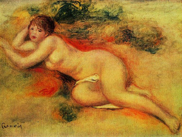 Pierre-Auguste Renoir Akt Sweden oil painting art